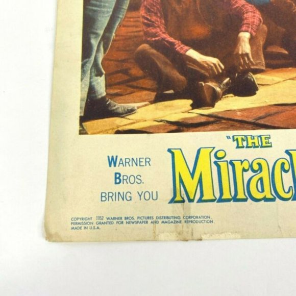 Set of‎ 4 The Miracle of Our Lady of Fatima 1952 Lobby Cards Movie Posters VTG - Picture 10 of 12